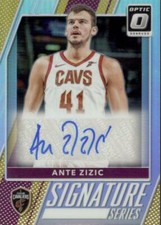 2017 Panini Donruss Optic Signature Series Ante Zizic Rookie Auto