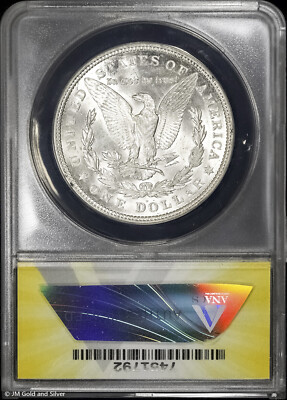 メダル - NUMBER ONE 1921-D $1 Morgan Silver Dollar ANACS AU 58 | VAM-1N2 Hitlist 40 | eBay