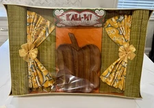 VTG. NIB, 60/70’s, Monkey pod Serving Dish.  RARE , 2 Reed Placemats, 2 Napkins