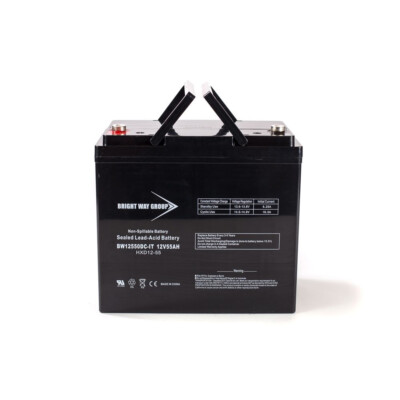 12V 55AH SLA Sealed Lead Acid Rechargeable Battery IT Terminal