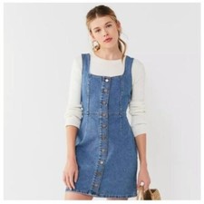 Urban Outfitters Button-Down Denim Mini Dress Size 0