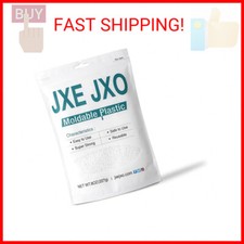 Moldable Plastic Thermoplastic Beads 8OZ, White