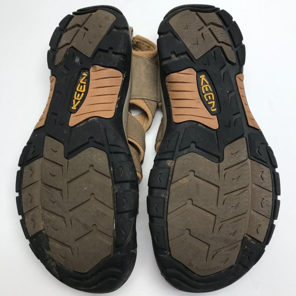 Keen Newport H2 Mens 12 Brown Leather Hiking Trail Water  display picture 1