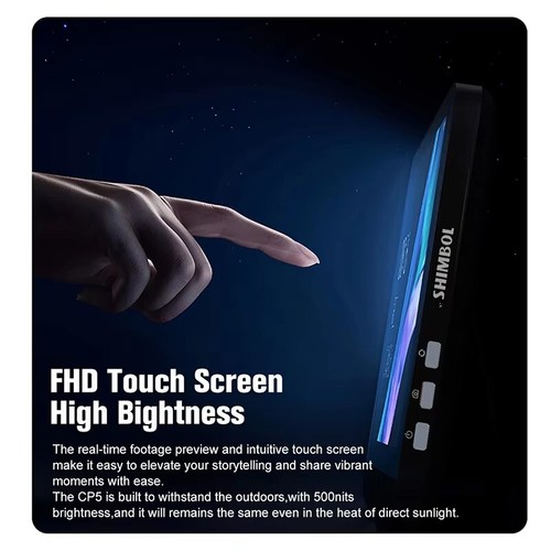 SHIMBOL CP5 5" 1080P Touch Monitor Screen Phone Rear Camera Video Selfie Vlogger - Picture 12 of 15