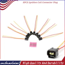 8X Ignition Coil Connector Plug Cable Wire for Ford V6 V8 Flex F150 9U2Z14S411EA