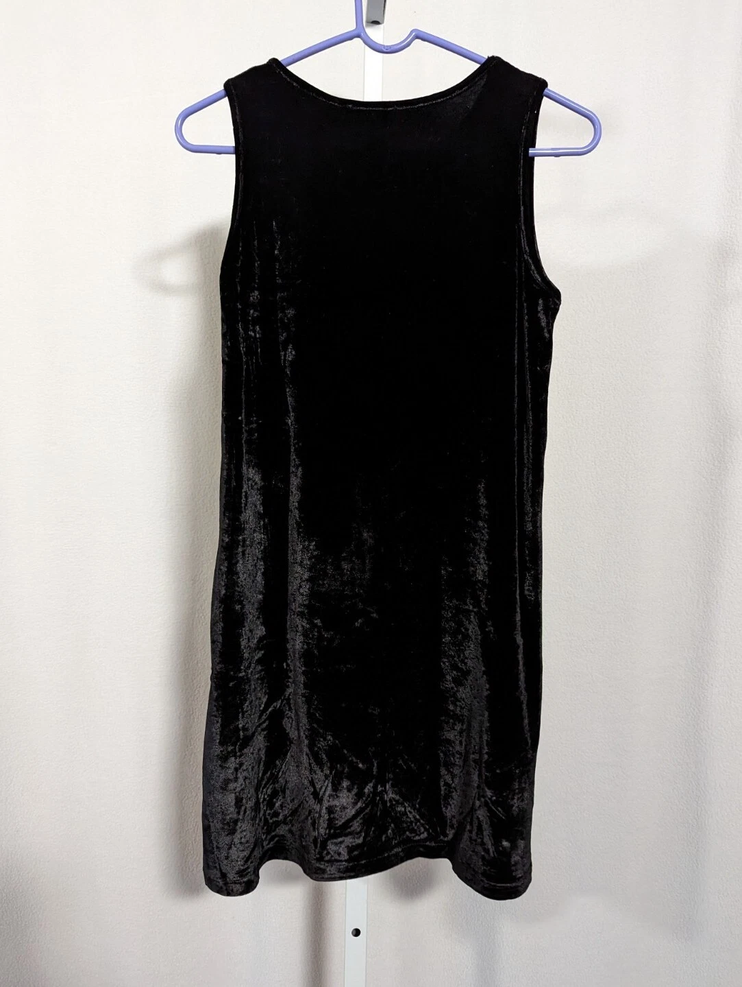 Kenzo Jeans Vintage Y2K Anni 90 Nero Velluto Velluto Elasticizzato Bodycon Abito Francia Large