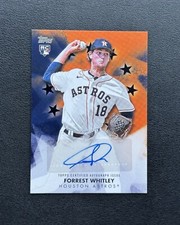 2024 Topps Update Series Baseball Stars Forrest Whitley Auto RC /199 - Astros