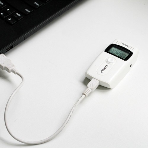 Elitech Datenlogger Temperatur Luftfeuchtigkeit USB Meter PDF-Bericht RC-4HC - Bild 8 von 10