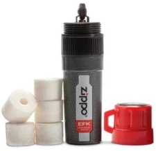 Zippo Outdoor Reusable, Lightweight Emergency Fire Kit Tinder Included 40478