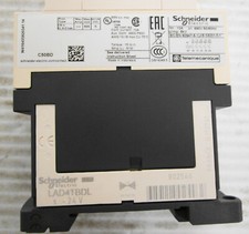 Schneider LAD4TBDL Magnetic Contactor with LADN04 Auxiliary Contact 5-24V