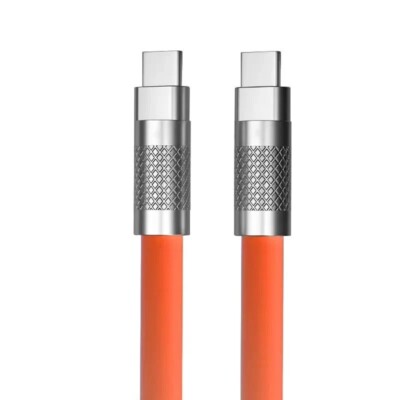 Premium Zinklegierung Schnell Ladekabel Typ C auf C Apple Android - Hochwertig