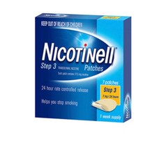 Nicotinell 24 Hours Patches 7mg - Step 3 - 7 Pack - Helps You Stop Smoking