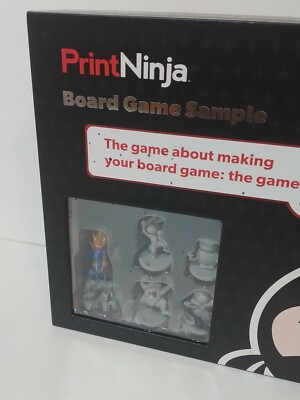 Print Nninja Board Game Sample Pack Game Creation