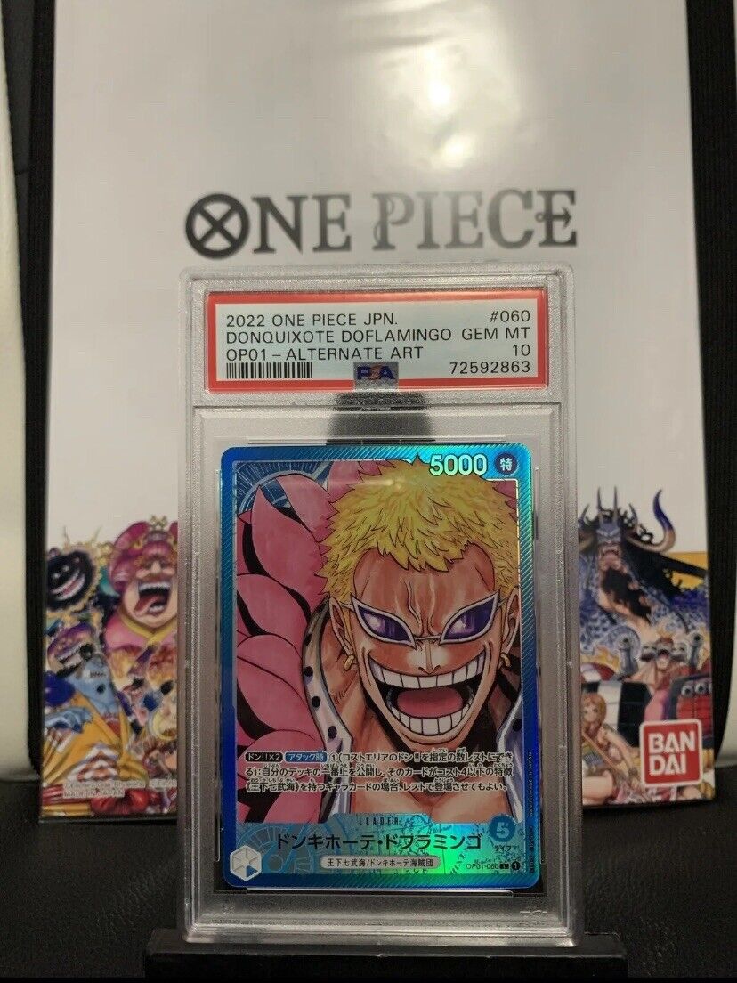 2022 Romance Dawn 060 Donquixote Doflamingo Alt Art Leader 2022 Romance Dawn 060 Donquixote Doflamingo Alt Art Leader