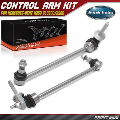 2x Front Left & Right Sway Bar Link for Mercedes-Benz W253 GLC300/350e GLC43 AMG