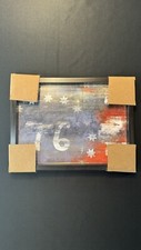 Wood American Flag framed Wall Decor - Size 17"x13"