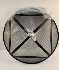 Sunnydaze Decor 24" Reinforced Steel Mesh Round Fire Pit Spark Screen NB-883