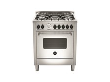 LA GERMANIA AMN765GXT Cuisine 5 Feux Four A Gaz Aéré Inox 70 CM A+