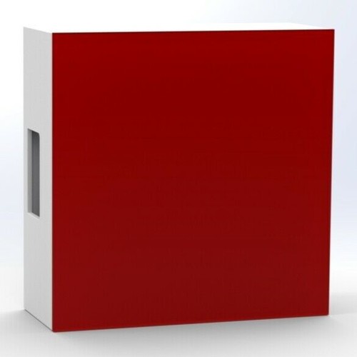 Grothe Mechanischer Gong Quadro 100 - Klassische Türklingel Mit Echtholz