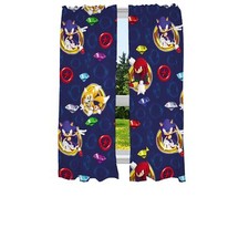 Franco Kids Room Window Curtains Drapes Set, 82 in x 63 in, Sonic The Hedgeho...