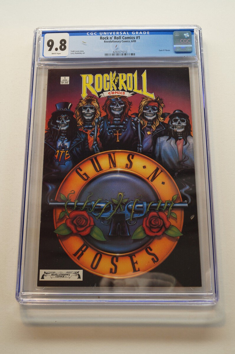 値下げ★Guns N' Roses★1989年製 Vintage 1989 Guns N' Roses Stoned in LA Orig. Concert T-Shirt, A