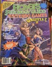 Game Player's Strategy Guide To Nintendo Games April 1991 Magazine (Gauntlet II)