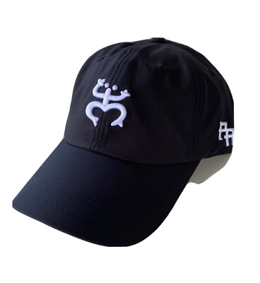 Puerto Rico PR Embroidered Cotton Cap - Stone Color Adjustable Baseball Hat, One Size Fits Most - View #12