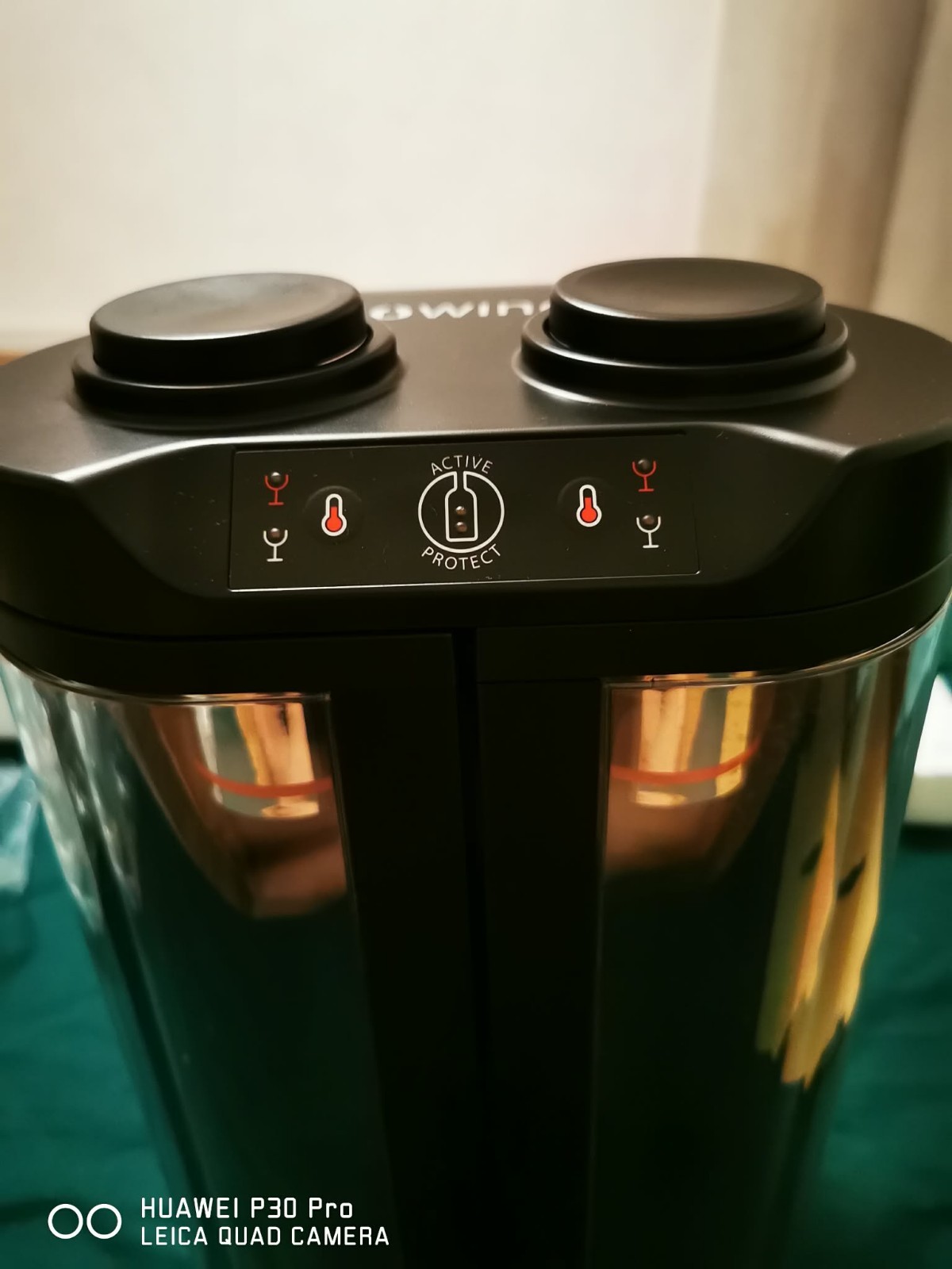 EuroCave So Wine système de préservation de vin thermique avec régulation bi-zone automatique