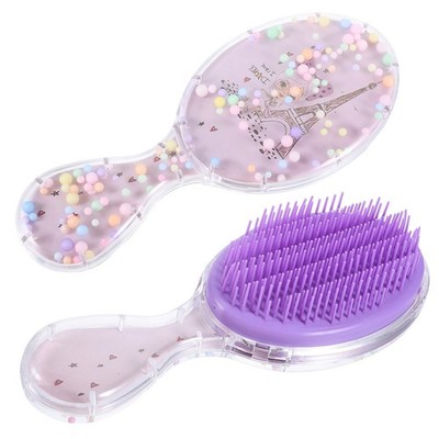2 Pcs Haarbürste Für Mädchen Süße Reisehaarbürste Entwirrungsbürste Kinder