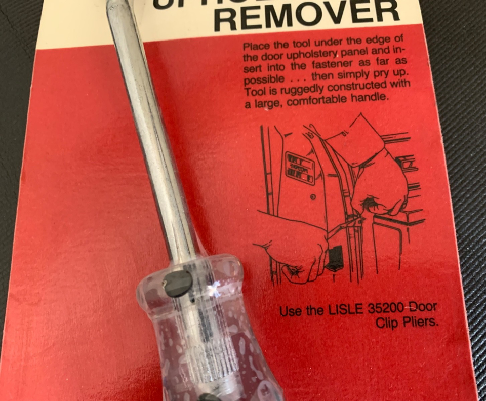 Seal Puller Lisle 35400 Door Panel Clip Remover - Auto Upholstery - Foto 8