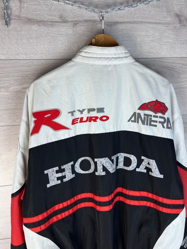 Vintage men's motorcycle jacket Fox size Xxl made in USA Hounda Subaru y2k - Picture 17 of 20