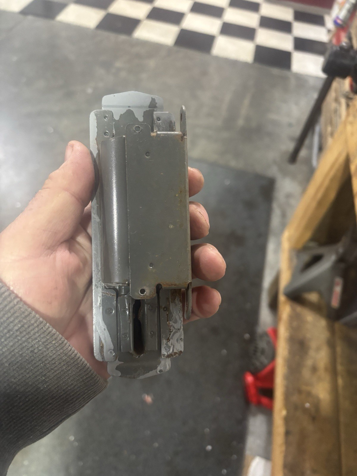 Vintage Gym Locker Lyon Metal Products, School Office, Industrial Age Cabinet,