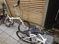 Two Python Speed 2 Fold Up Bicycles