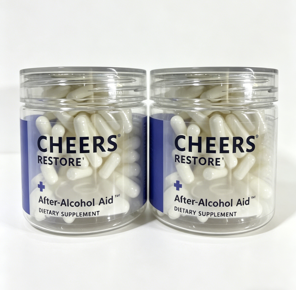 CHEERS RESTORE After-Alcohol Aid 2 Pack Liver & Recovery Support 