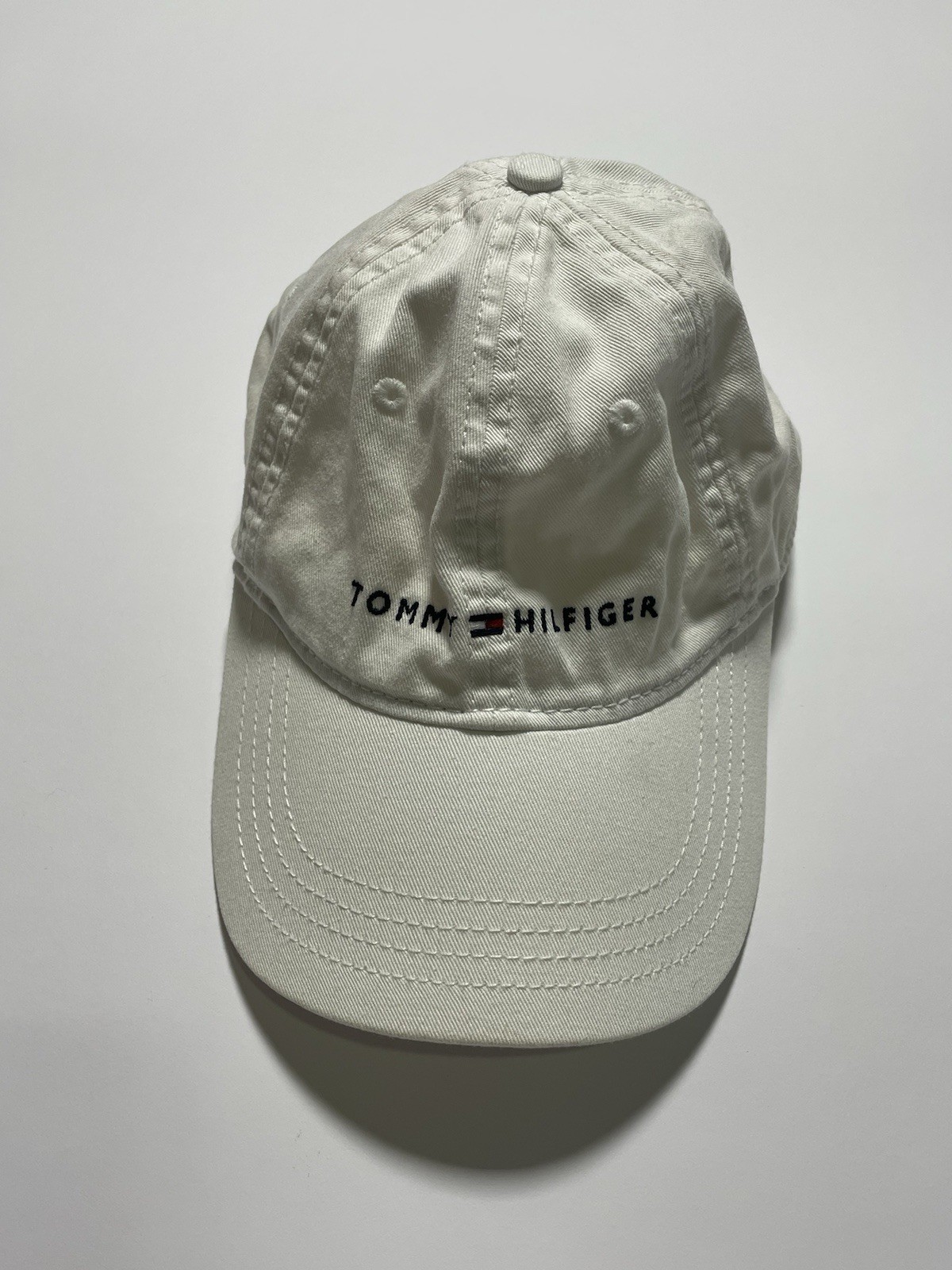 Vintage Tommy Hilfigure White Hat Men’s One Size