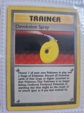 Pokémon Devolution Spray 72/102 Base Set Rare WOTC Vintage Pokémon Card 1999 LP