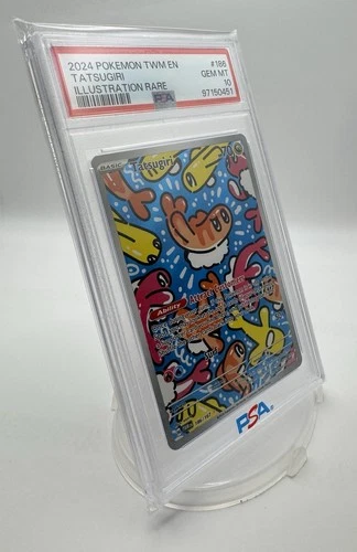 Pokemon TCG - Tatsugiri #186 Twilight Masquerade Illustration Rare PSA 10!!