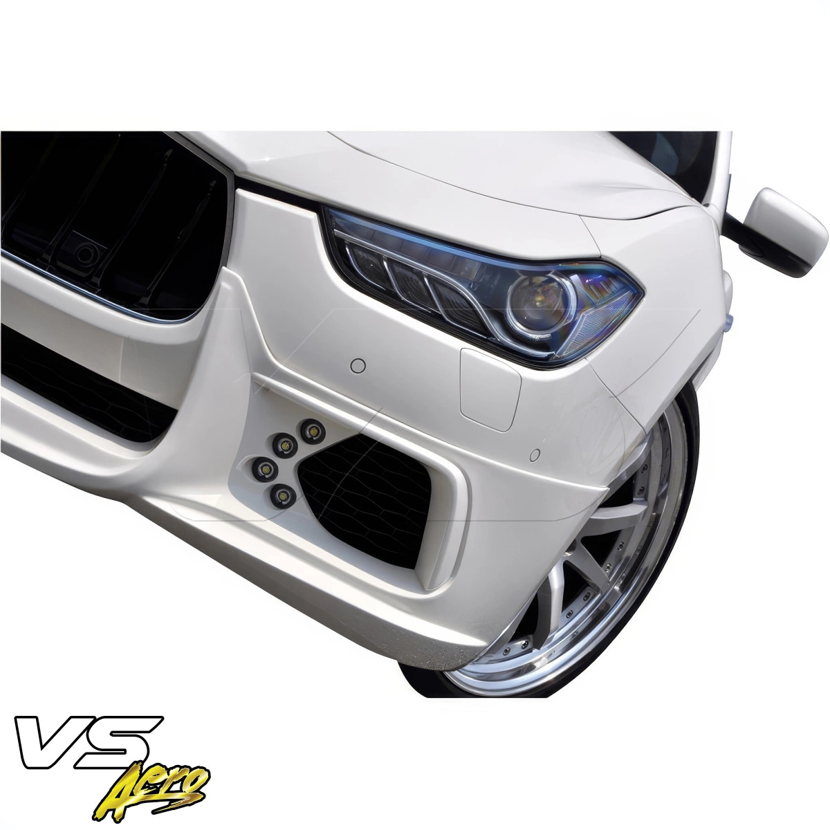 VSaero FRP WAL Front Lip Valance for Ghibli Maserati 13-17 vsaero_101451