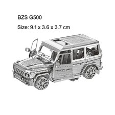3D Metal Car Puzzle Kit - Challenging  Engaging DIY Experience