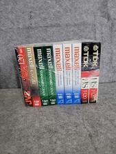 NEW 9 pack Lot , Maxell T-120 T-160 Video Tapes