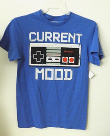 NWT Current Mood NES NINTENDO CONTROLLER Retro-Gamer TEE Men's Size S, L NWT