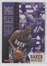 1996-97 NBA Hoops Career Best Game Vin Baker #328 12ru