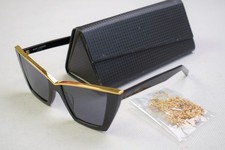 Saint Laurent Sonnen Brille Sun Glasses Gold Damen Lunette Occhial Retro Fashion