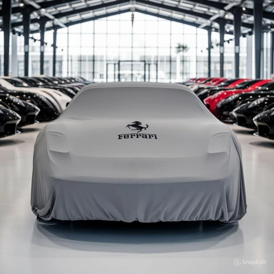 Se adapta a la cubierta de coche Ferrari - producción especial, cubierta interior para todos los modelos Ferrari Foto 2 de 4