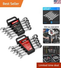 Complete Ratcheting Wrench Set (10Pcs) - Mechanic's Choice for Efficient Repairs