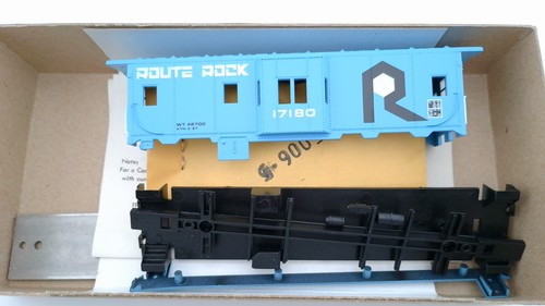 Kit de caboose Athearn Rail Runner HO Rock Island Route Rock 17180 #273-1 | Condition: New