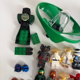 Lego Ninjago Minifigures Sensei Wu Zane Lloyd Garmadon Kai Ronin Cole Jay Ghosts