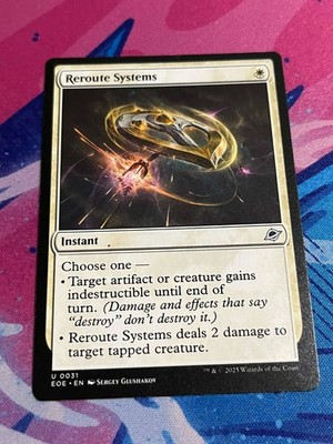 Reroute Systems Edge of Eternities Regular 0031 EOE Magic the Gathering