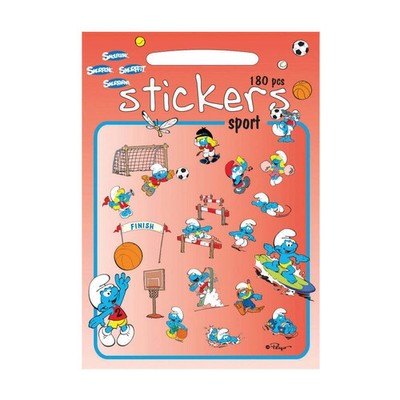 Barbo Toys 180 Schlümpfe Sticker - Schlumpf Smurf Aufkleber Musik