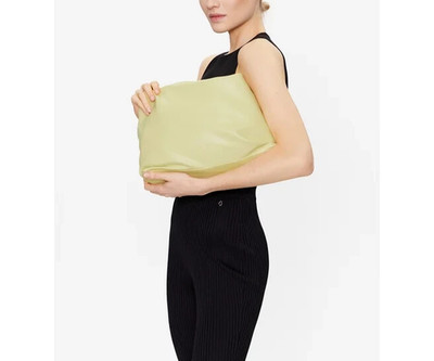 Patrizia Pepe Handtasche 8B0064 Light Sunny Lime Kunstleder Umhängetasche Gold 34x25x16